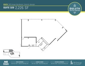 3505 Koger Blvd, Duluth, GA à louer Plan d’étage- Image 1 de 1