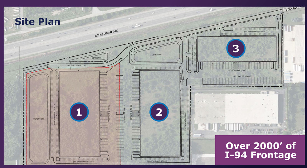 5900 Coca Cola Ave, Portage, IN for lease - Site Plan - Image 2 of 4