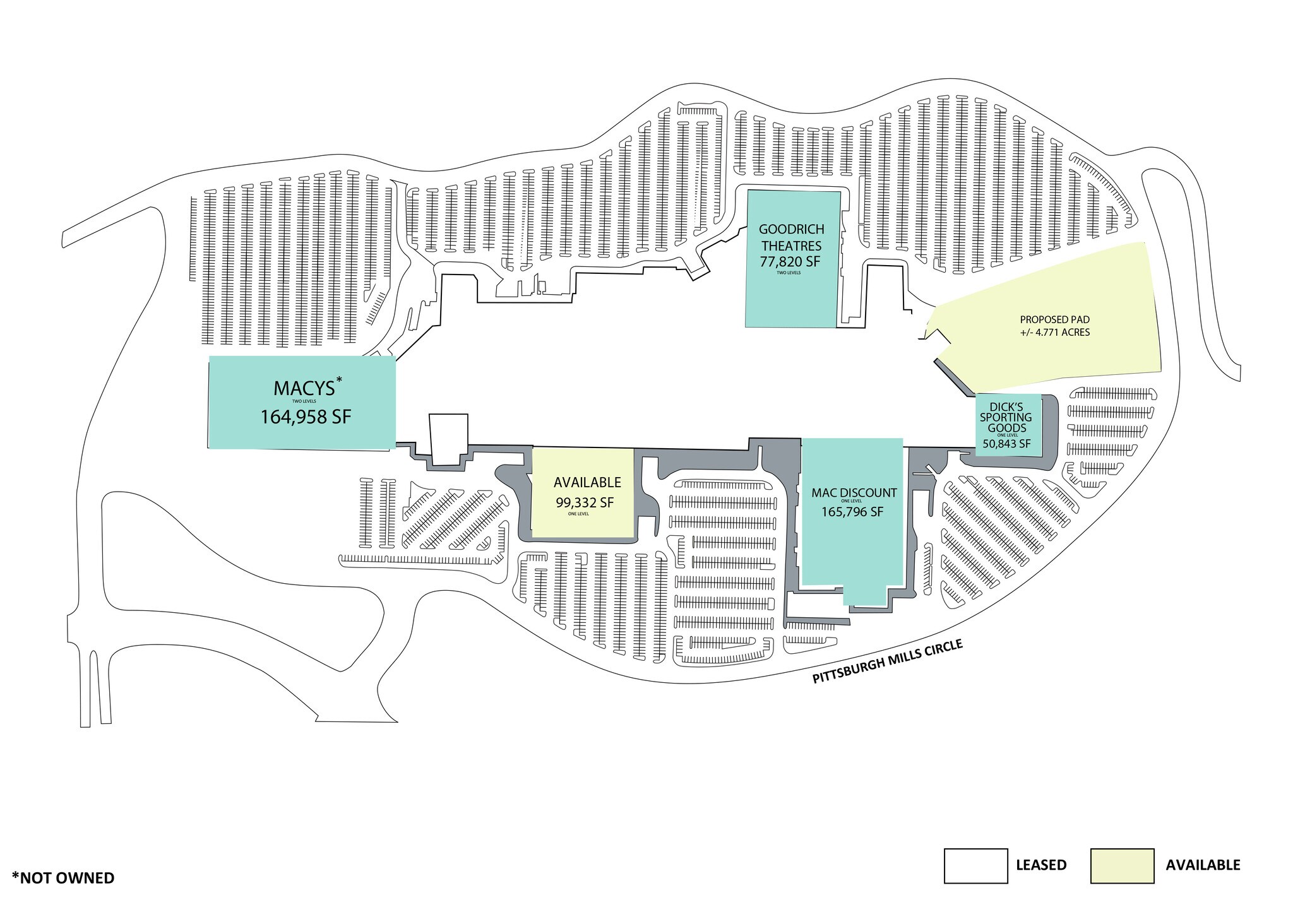 100-590 Pittsburgh Mills Cir, Tarentum, PA à louer Photo du bâtiment- Image 1 de 2