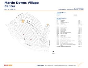 3036-3208 SW Martin Downs Blvd, Palm City, FL for lease Site Plan- Image 1 of 2
