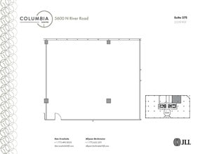 5600 N River Rd, Rosemont, IL for lease Floor Plan- Image 1 of 1