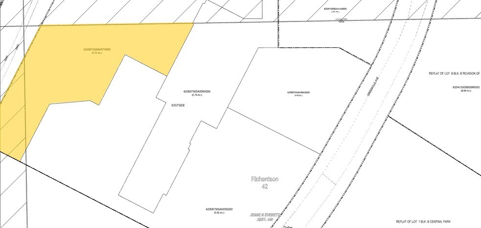 720 E Campbell Rd, Richardson, TX à vendre - Plan cadastral - Image 3 de 4