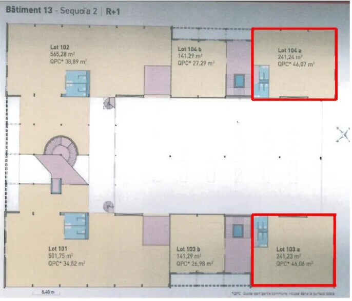 Flex dans Saint-Priest à louer - Plan d’étage - Image 2 de 4