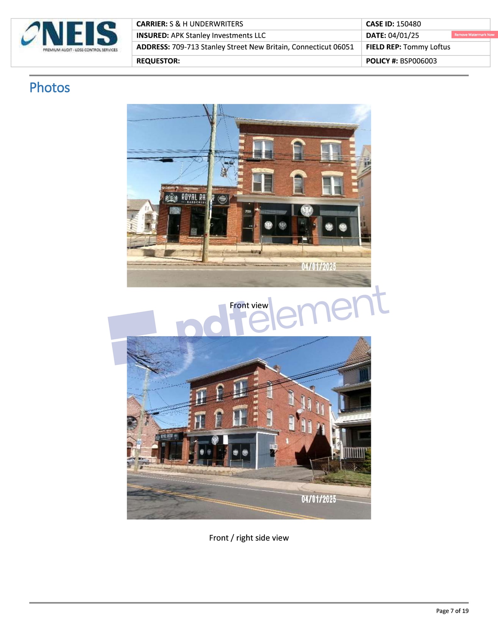 707-713 Stanley St, New Britain, CT for lease Building Photo- Image 1 of 1