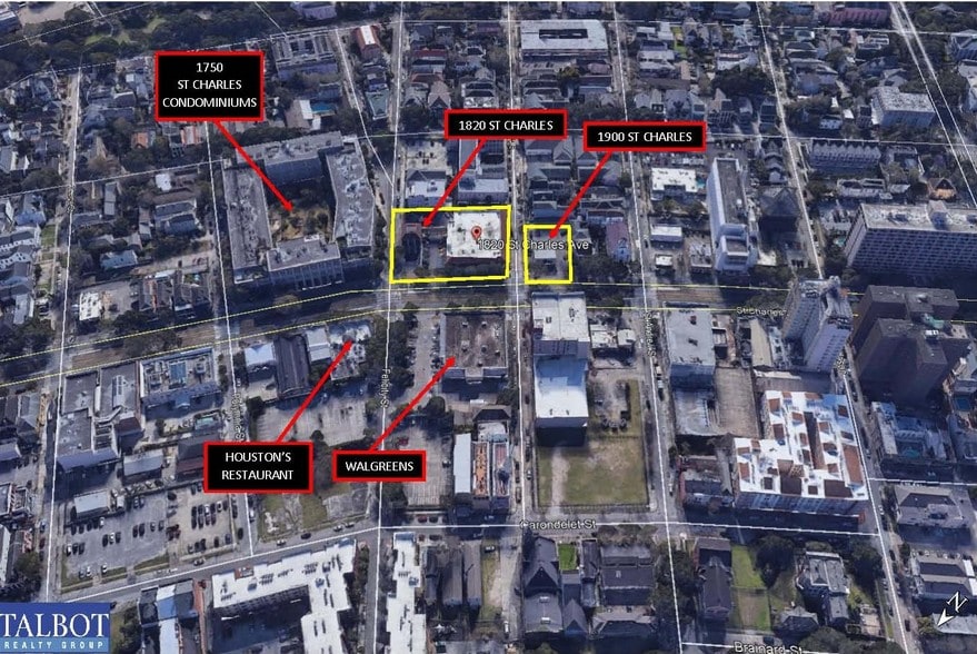 1820 St. Charles Ave, New Orleans, LA à louer - Aérien - Image 3 de 3