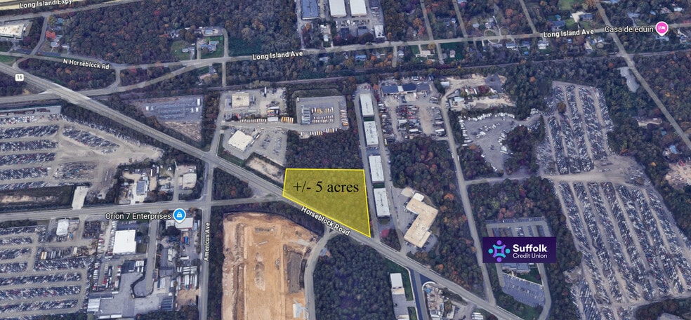 3601-3605 Horseblock Rd, Medford, NY for lease - Building Photo - Image 1 of 4