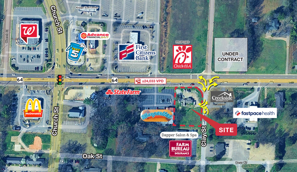 7370 Highway 64, Oakland, TN for lease - Building Photo - Image 1 of 2