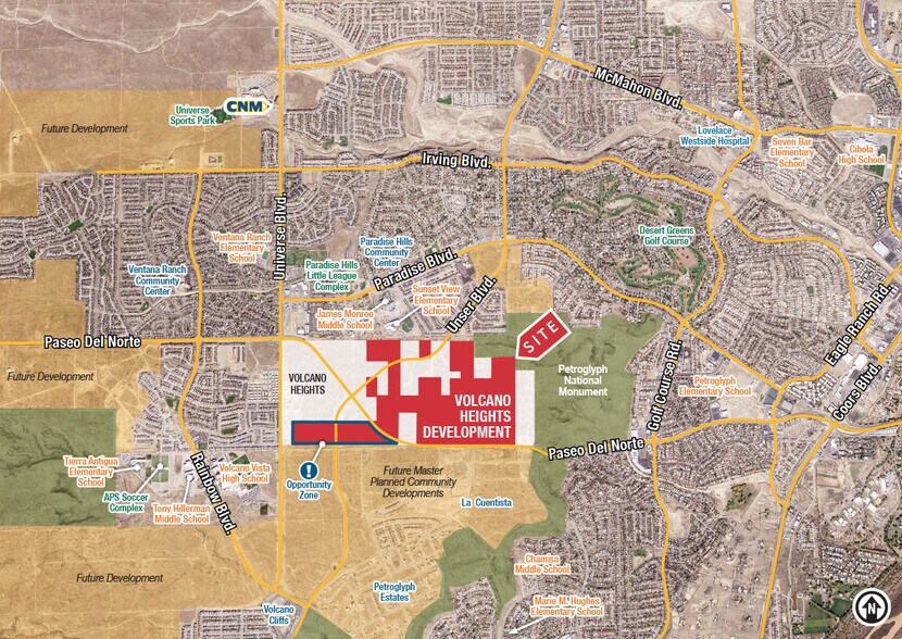 Unser Blvd & Paseo Del Norte, Albuquerque, NM à vendre - Photo du bâtiment - Image 1 de 5
