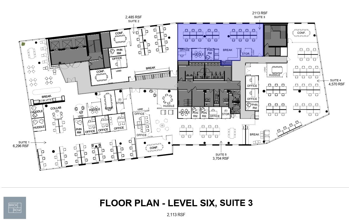 801 Barton Springs Rd, Austin, TX for lease Floor Plan- Image 1 of 1