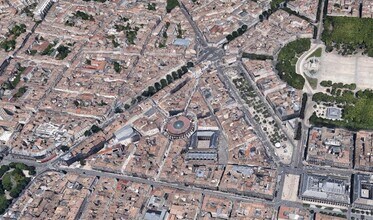 Bordeaux, GIR - Aérien Vue de la carte