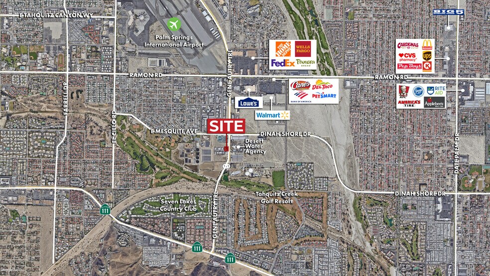 1227 S Gene Autry Trl, Palm Springs, CA à vendre - Photo du bâtiment - Image 2 de 18