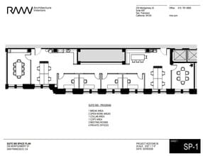 235 Montgomery St, San Francisco, CA for lease Floor Plan- Image 1 of 1