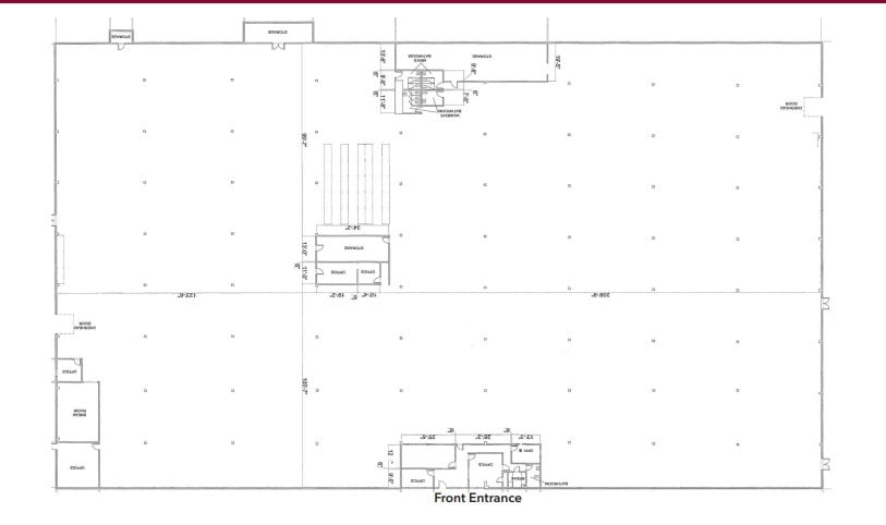 3636 N Buckner Blvd, Dallas, TX à louer Plan d’étage- Image 1 de 1