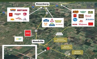 Plus de détails pour 14814 TX-36, Needville, TX - Terrain à vendre