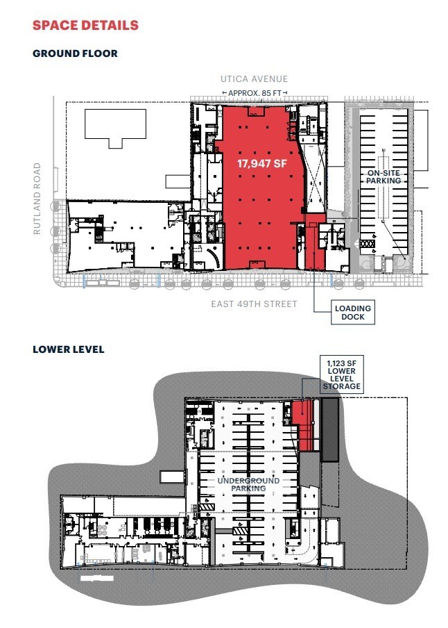 548 Utica Ave, Brooklyn, NY for lease Floor Plan- Image 1 of 8