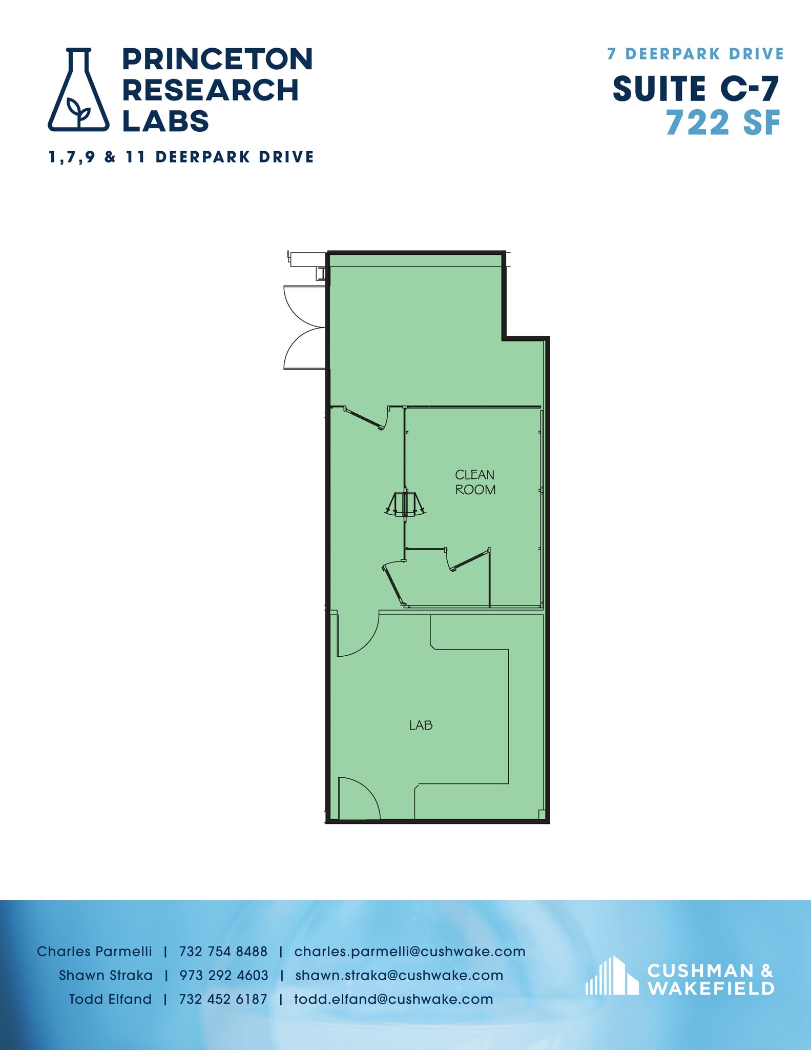 1 Deer Park Dr, Monmouth Junction, NJ for lease Floor Plan- Image 1 of 1