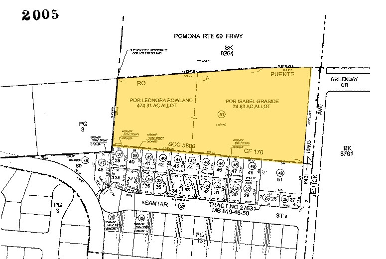 1370 Fullerton Rd, Rowland Heights, CA à louer - Plan cadastral - Image 3 de 6