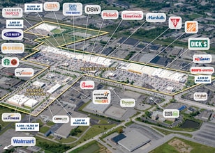 770-790 Jefferson Rd, Henrietta, NY - Aerial  map view