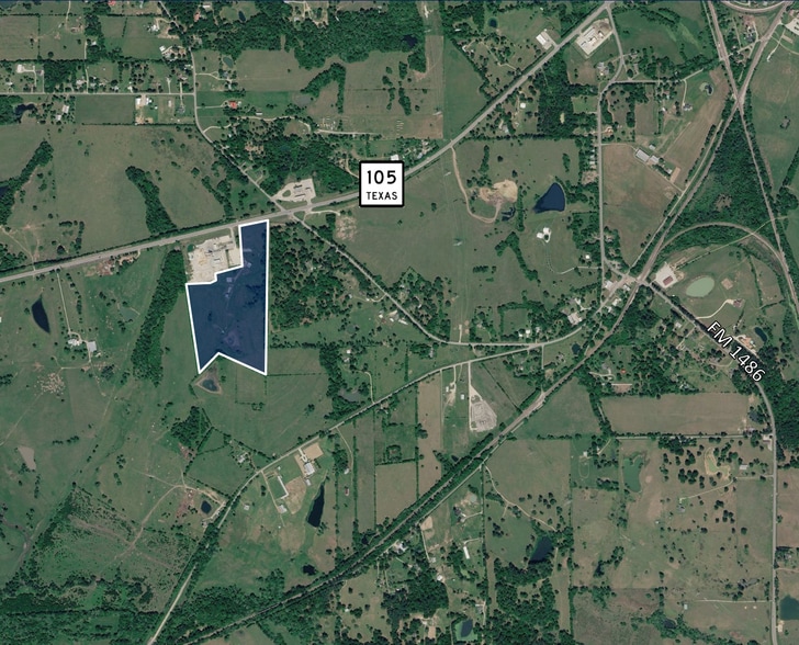 2687 Highway 105, Montgomery, TX for sale - Aerial - Image 2 of 2