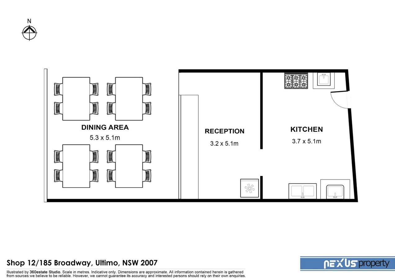 185-211 Broadway, Ultimo, NSW 2007 - Unit Shop 12 -  - Floor Plan - Image 1 of 6