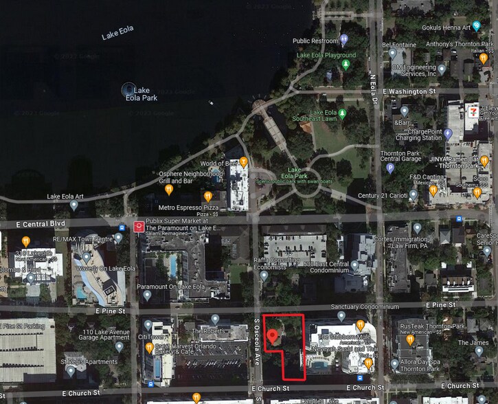 101 S Osceola Ave, Orlando, FL à vendre - Aérien - Image 3 de 7
