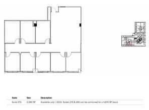 9200-9211 Corporate Blvd, Rockville, MD for lease Floor Plan- Image 1 of 1