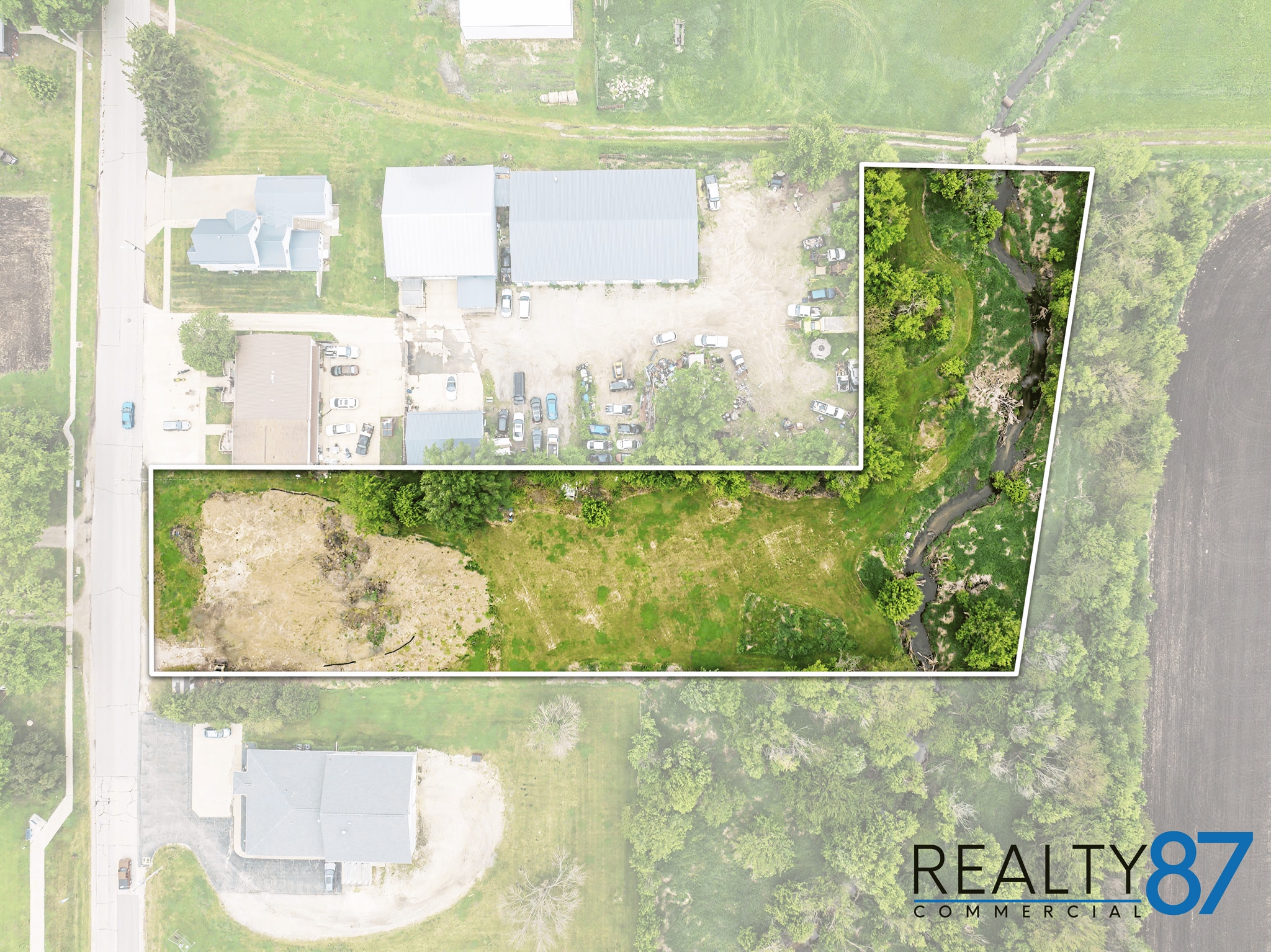 410 S Main Ave, Alburnett, IA for sale Aerial- Image 1 of 14