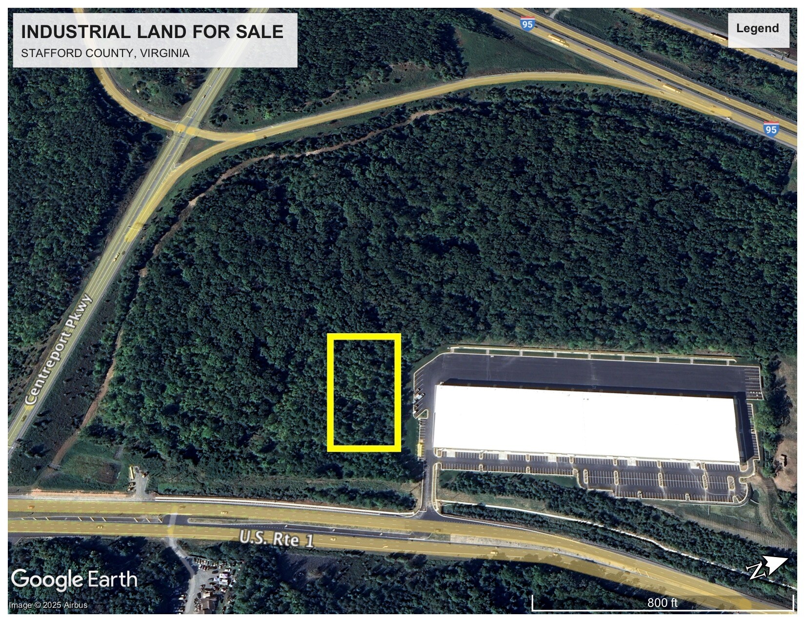 Right Next to 1045 Richmond hwy, Fredericksburg, VA à vendre Aérien- Image 1 de 8