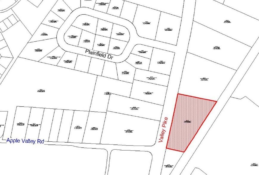 3343 Valley Pike, Winchester, VA à vendre - Plan cadastral - Image 3 de 3