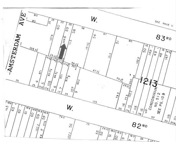 164 W 83rd St, New York, NY à vendre - Plan cadastral - Image 2 de 26