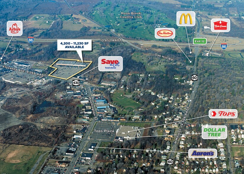 220 Fluvanna Ave, Jamestown, NY à louer - Aérien - Image 2 de 5