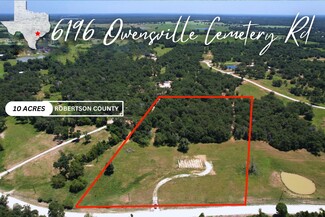 Plus de détails pour 6196 Owensville Cemetery Road, Franklin, TX - Terrain à vendre