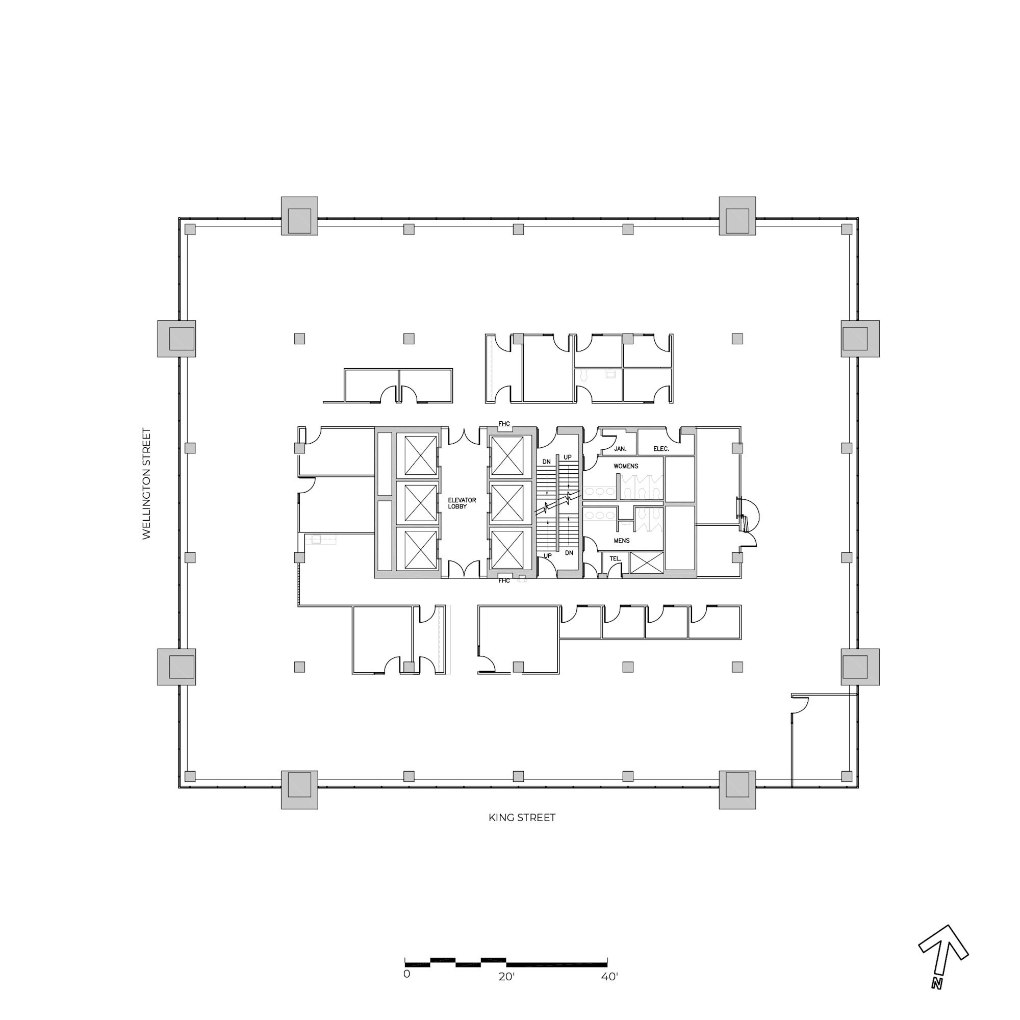 380 Wellington St, London, ON for lease Floor Plan- Image 1 of 1