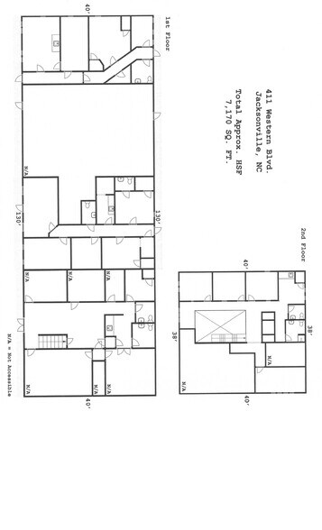 411 Western Blvd, Jacksonville, NC à vendre - Photo du bâtiment - Image 2 de 95