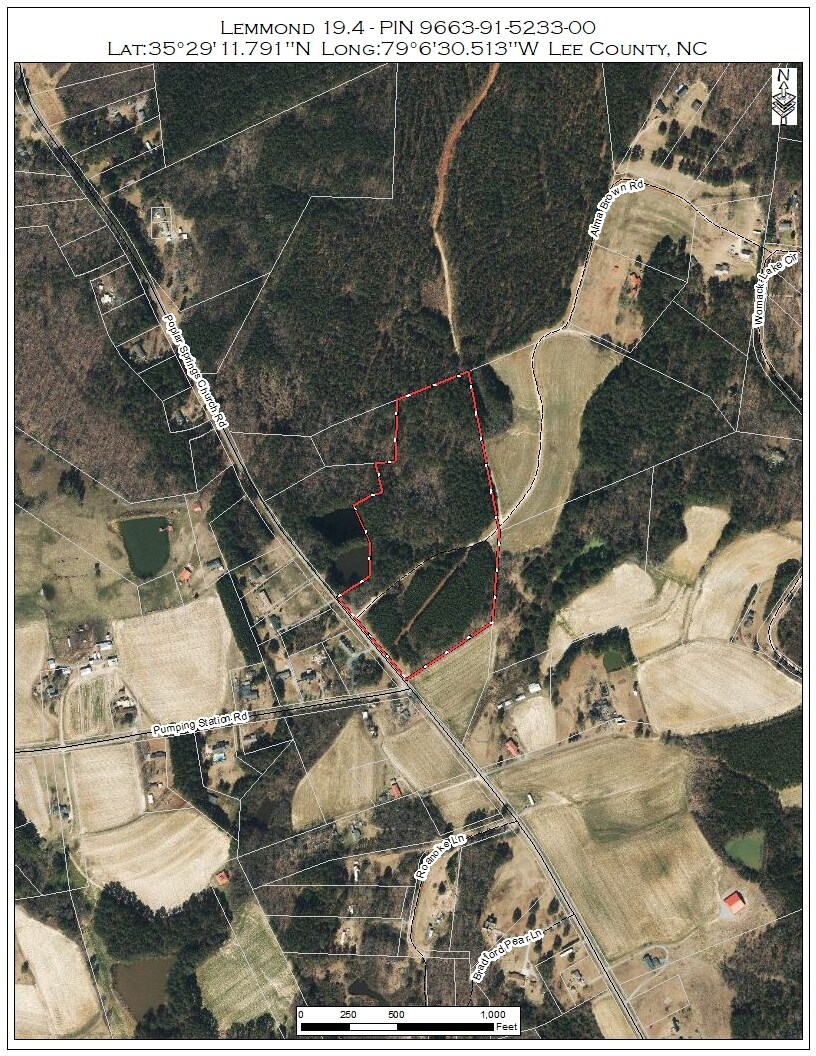 0 Poplar Springs Church Rd, Sanford, NC for sale Aerial- Image 1 of 3