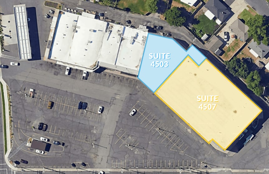4429-4507 W Wellesley Ave, Spokane, WA à louer - Photo du bâtiment - Image 2 de 2