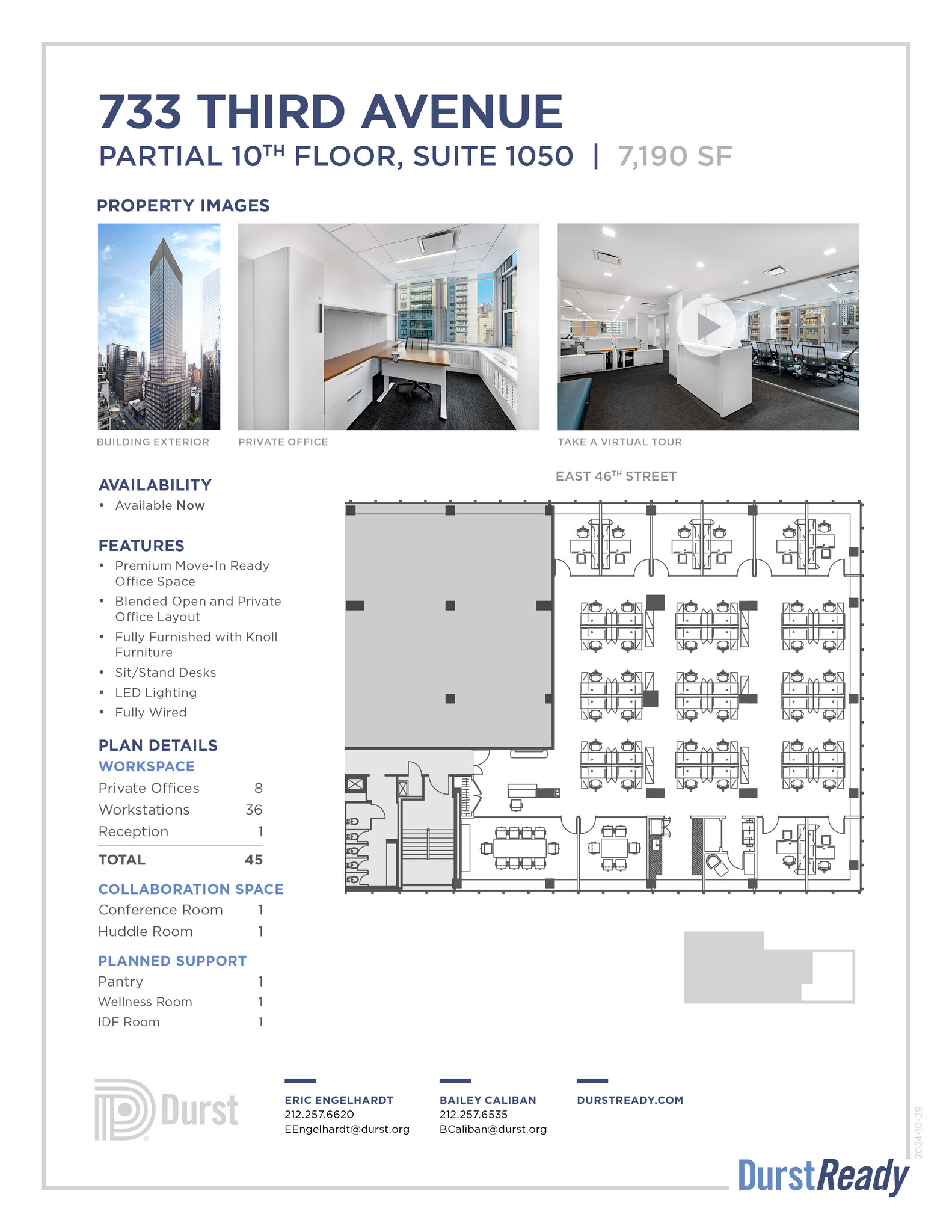 733 Third Ave, New York, NY for lease Floor Plan- Image 1 of 5