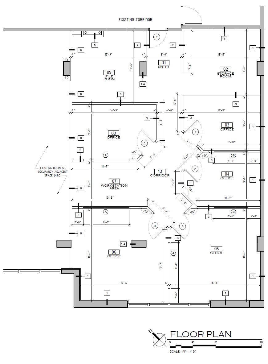 55 Merrick Way, Coral Gables, FL for lease Floor Plan- Image 1 of 1