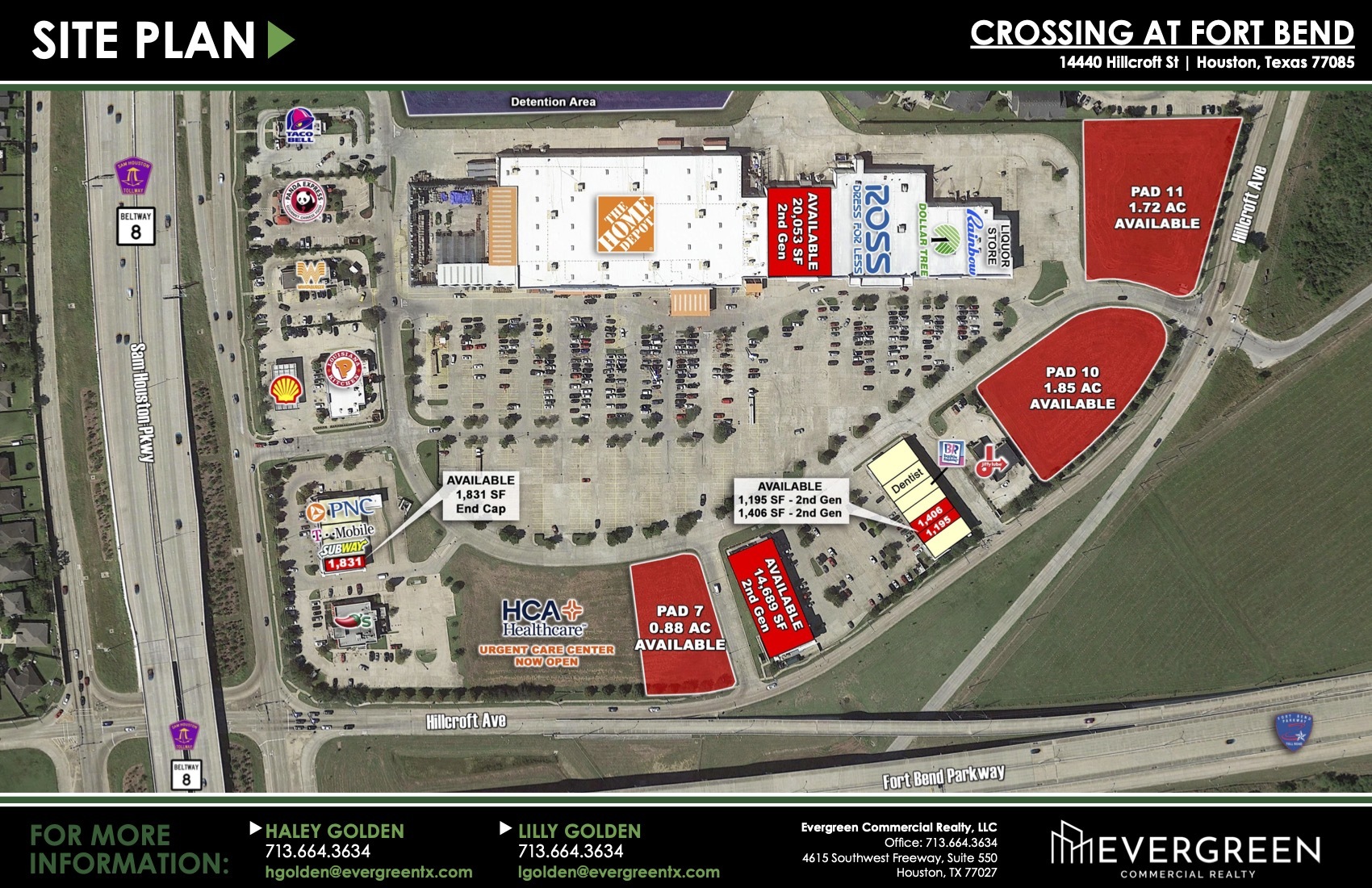 14440 Hillcroft St, Houston, TX for lease Site Plan- Image 1 of 6