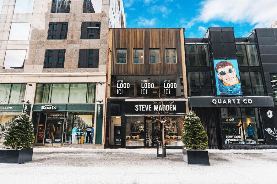 1019-1021 Rue Sainte-Catherine O, Montréal, QC à louer - Photo du bâtiment - Image 2 de 3