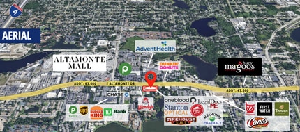 600 E Altamonte Dr, Altamonte Springs, FL - Aerial  map view