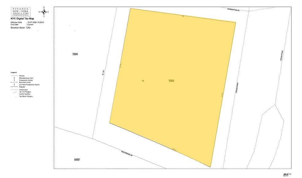 3100 Ocean Pky, Brooklyn, NY à louer - Plan cadastral - Image 3 de 18