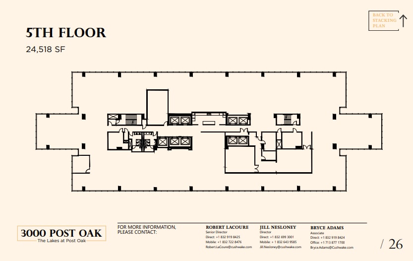 3000 Post Oak Blvd, Houston, TX for lease Floor Plan- Image 1 of 1