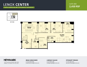 3355 Lenox Rd NE, Atlanta, GA for lease Floor Plan- Image 1 of 1