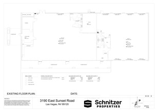 3190 E Sunset Rd, Las Vegas, NV for lease Site Plan- Image 1 of 1