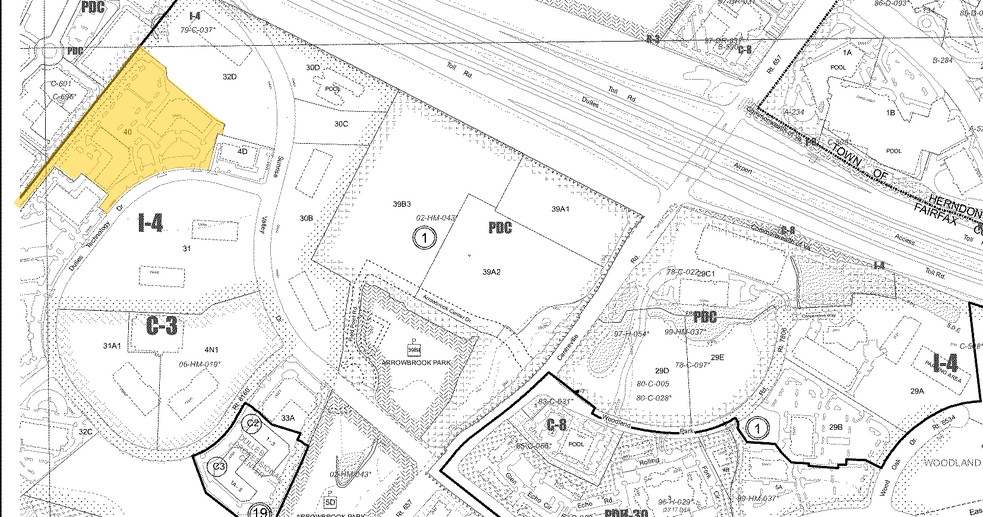 13655 Dulles Technology Dr, Herndon, VA for lease - Plat Map - Image 2 of 6