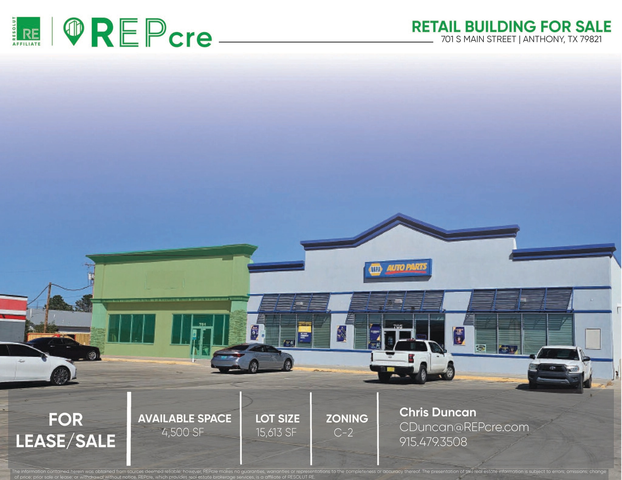 701 Main St, Anthony, TX à vendre Photo principale- Image 1 de 8