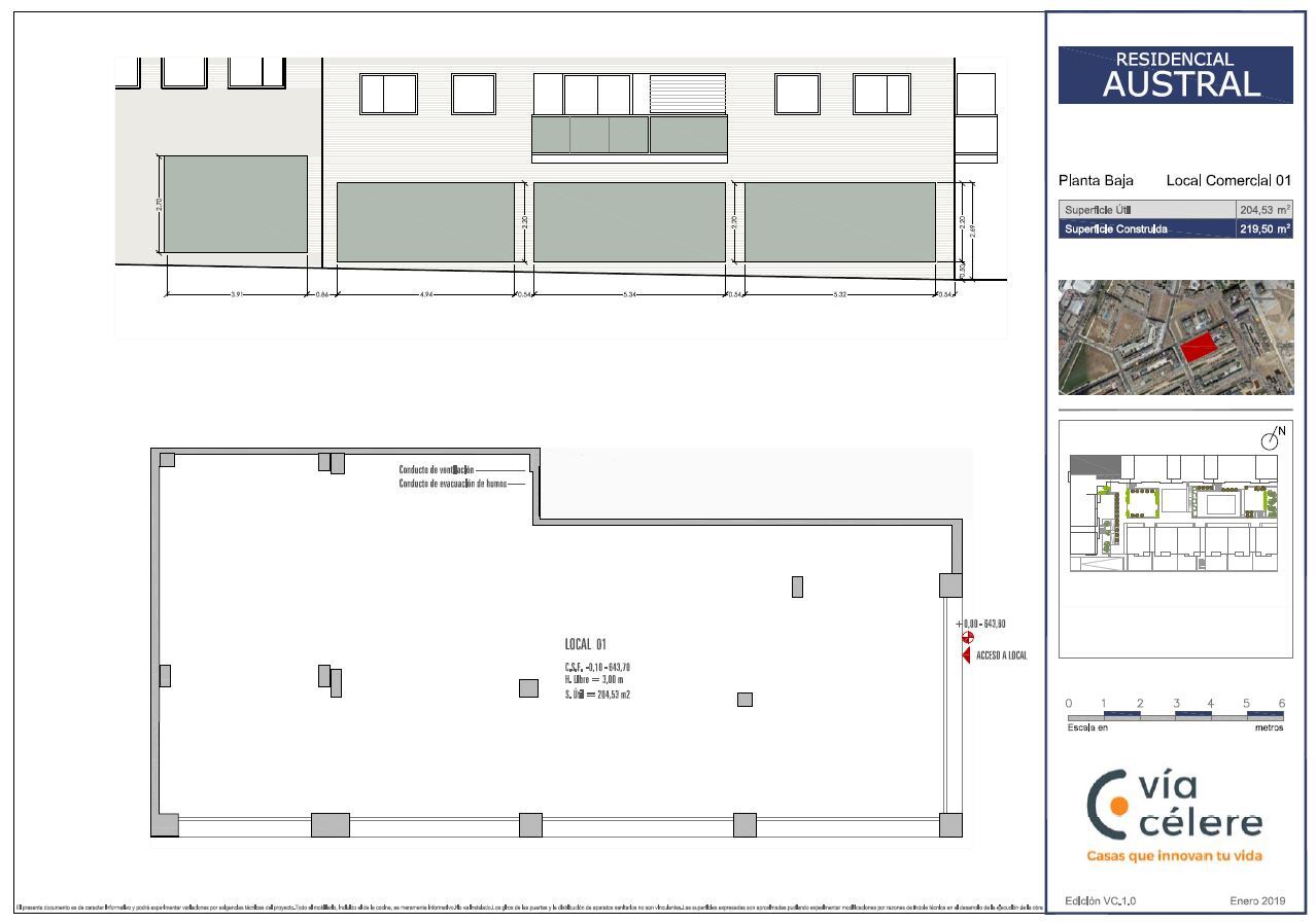 Célere Austral. Calle Unicornio, Móstoles, MAD 28938 -  -  - Plan d  tage - Image 1 of 1