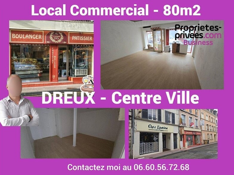 Commerce de détail dans Dreux à louer - Photo du bâtiment - Image 1 de 10