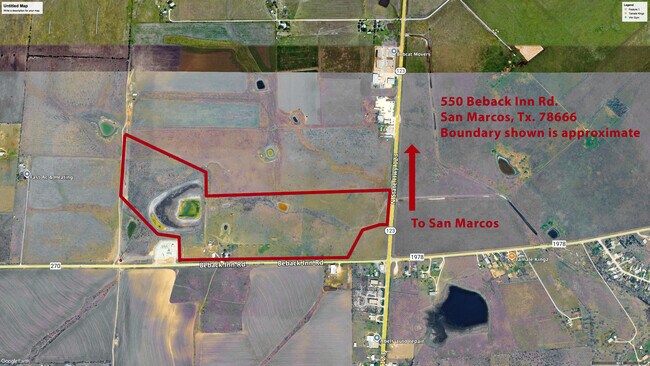 More details for 550 Beback Inn Rd, San Marcos, TX - Land for Sale